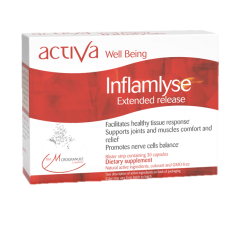 Activa Well-Being Inflamlyse, 30 vege caps